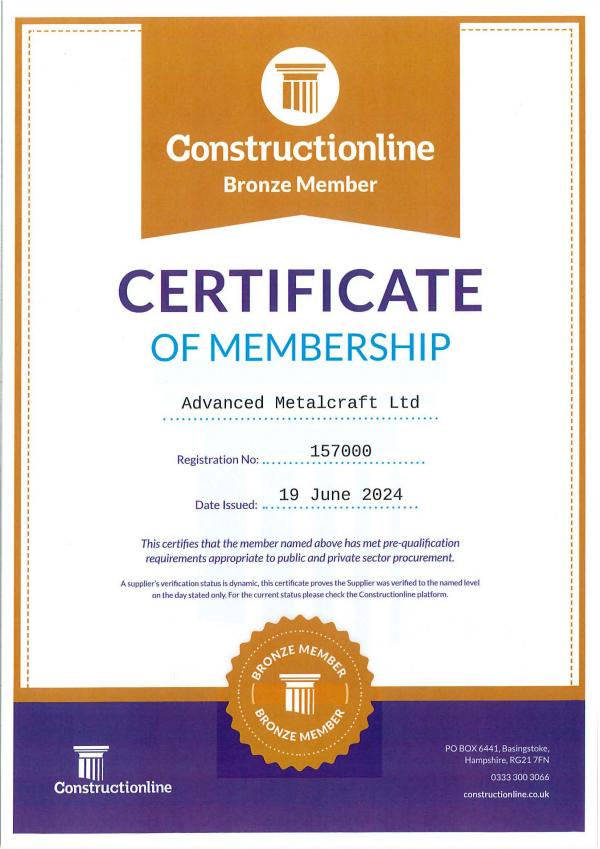 Construction line bronze 19 06 24