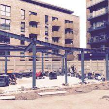 Marine Wharf Cafe, Deptford, London